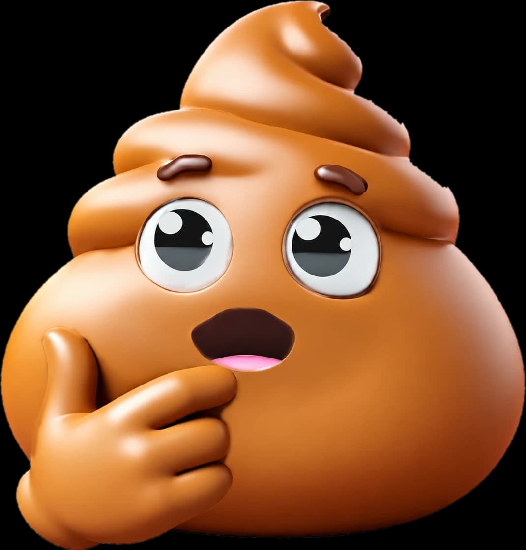 Caki, pensativo, se pregunta cómo está su colon