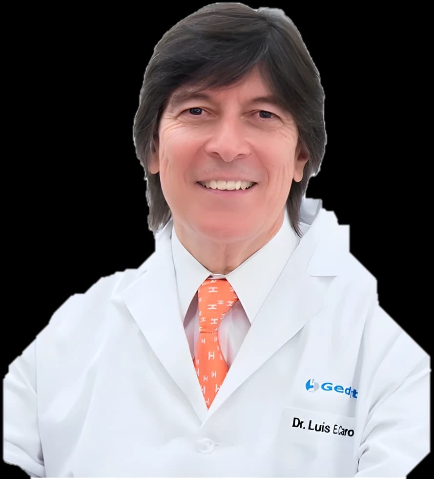 Dr. Luis Caro, presidente de la Fundación Gedyt