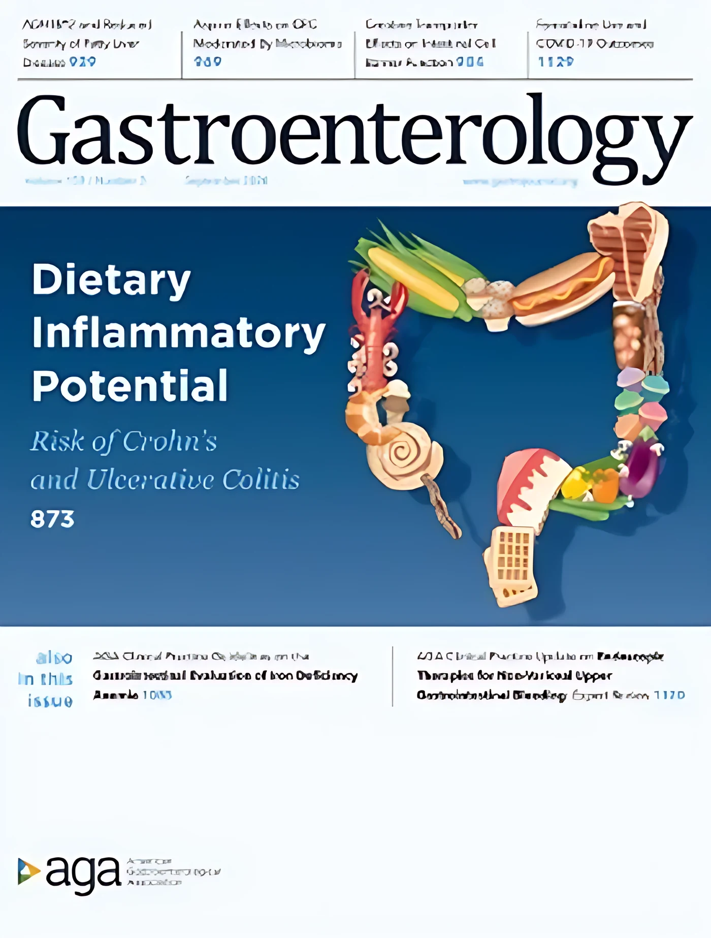 Tapa de la revista Gastroenterology